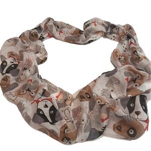 DOG INFINITI SCARF FOR DOG LOVERS